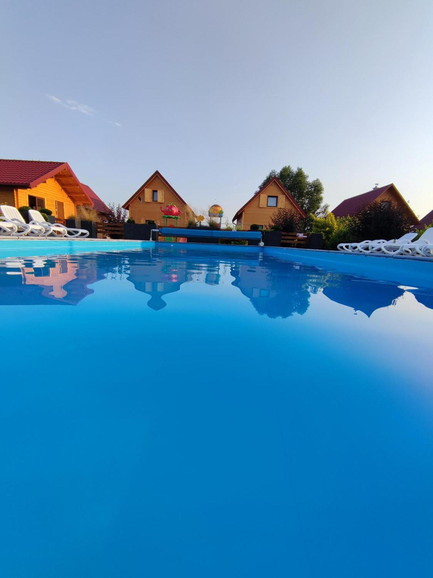 Miodowa Sadyba Domki Caloroczne Kluczbork Ligota Zamecka Ngoại thất bức ảnh